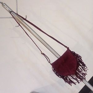 Retro Sort of Heart Shaped Fringey Bag